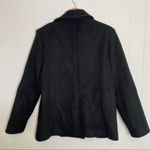 Frame | NWT Oversized Black Wool Boxy Coat New Small - Picture 6 of 7